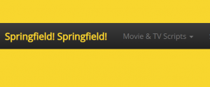 Springfield! Springfield! Logo